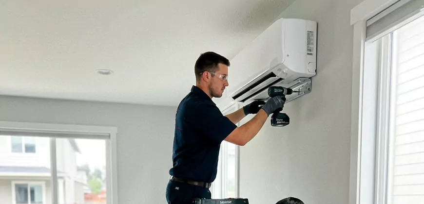 Central Air Without Ducts Alternative in Burleson