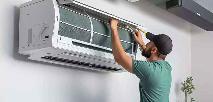 Bathroom and Small Space Ductless Installation in Burleson
